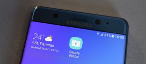 Secure Folder application