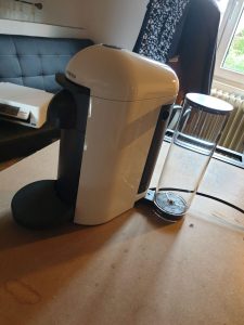 Machine de face
